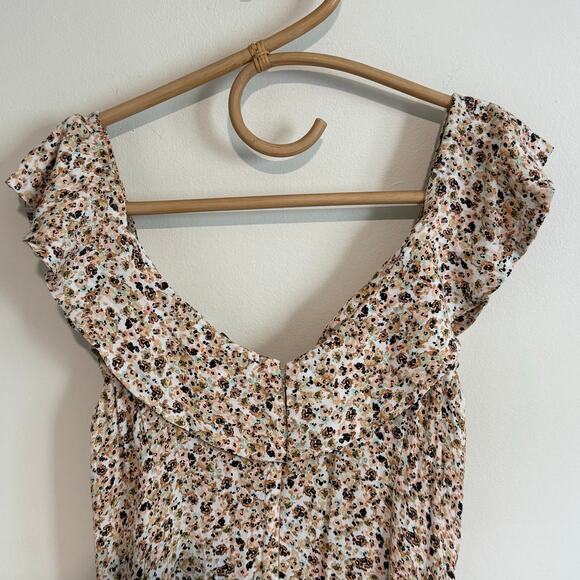 AFRM Ditsy Floral Dress - XL - Picture 2 of 5